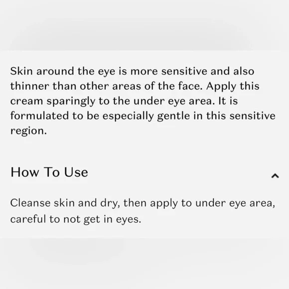 New Feel 4D Hyaluronic Acid Under Eye Cream - Picture 5 of 7